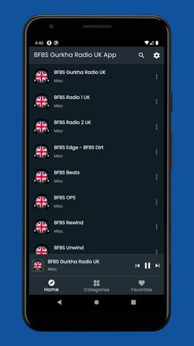 BFBS Gurkha Radio UK App APK برای دانلود اندروید