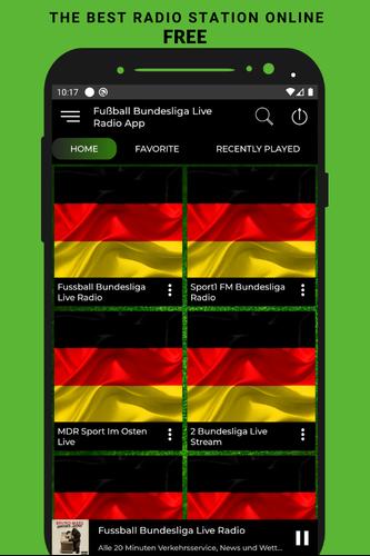 Fußball Bundesliga App Kostenlos Live Radio Online para Android - APK Baixar