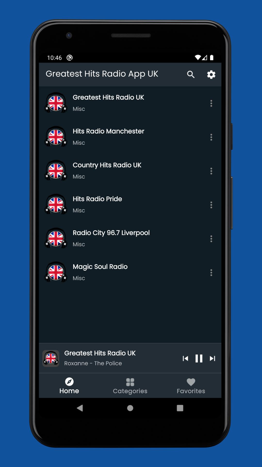 Descarga de APK de Greatest Hits Radio App UK para Android