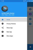 برنامه‌نما Latvijas Radio Stacijas App عکس از صفحه