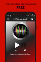 P4 Plus App Musik plakat