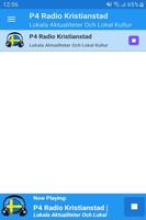 Poster P4 Radio Kristianstad