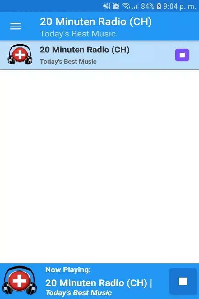 20 Minuten Radio App APK pour Android Télécharger
