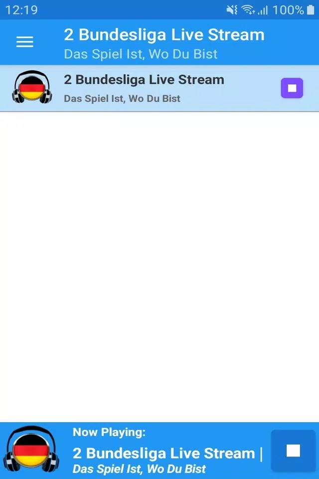 下载2 Bundesliga Live Stream Radio App DE Kostenlos的安卓版本