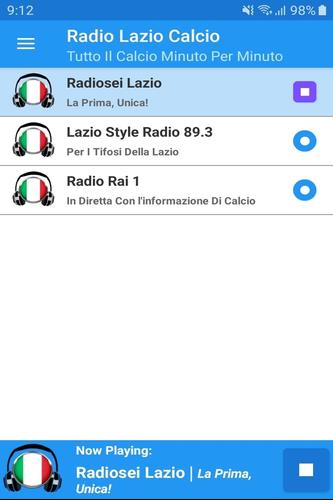 Radio Lazio Calcio App IT Gratis Online for Android - APK Download