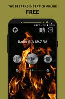 Radio RIA 89.7 FM App SG Free Online Affiche