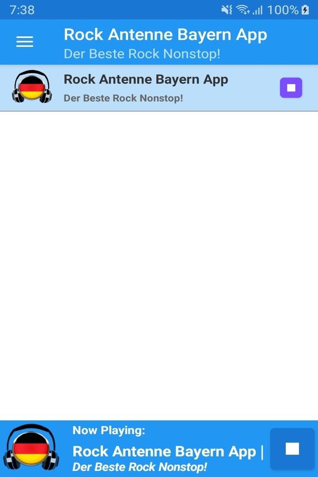 Rock Antenne Bayern Kostenlos App Radio DE Online pour Android -  Téléchargez l'APK