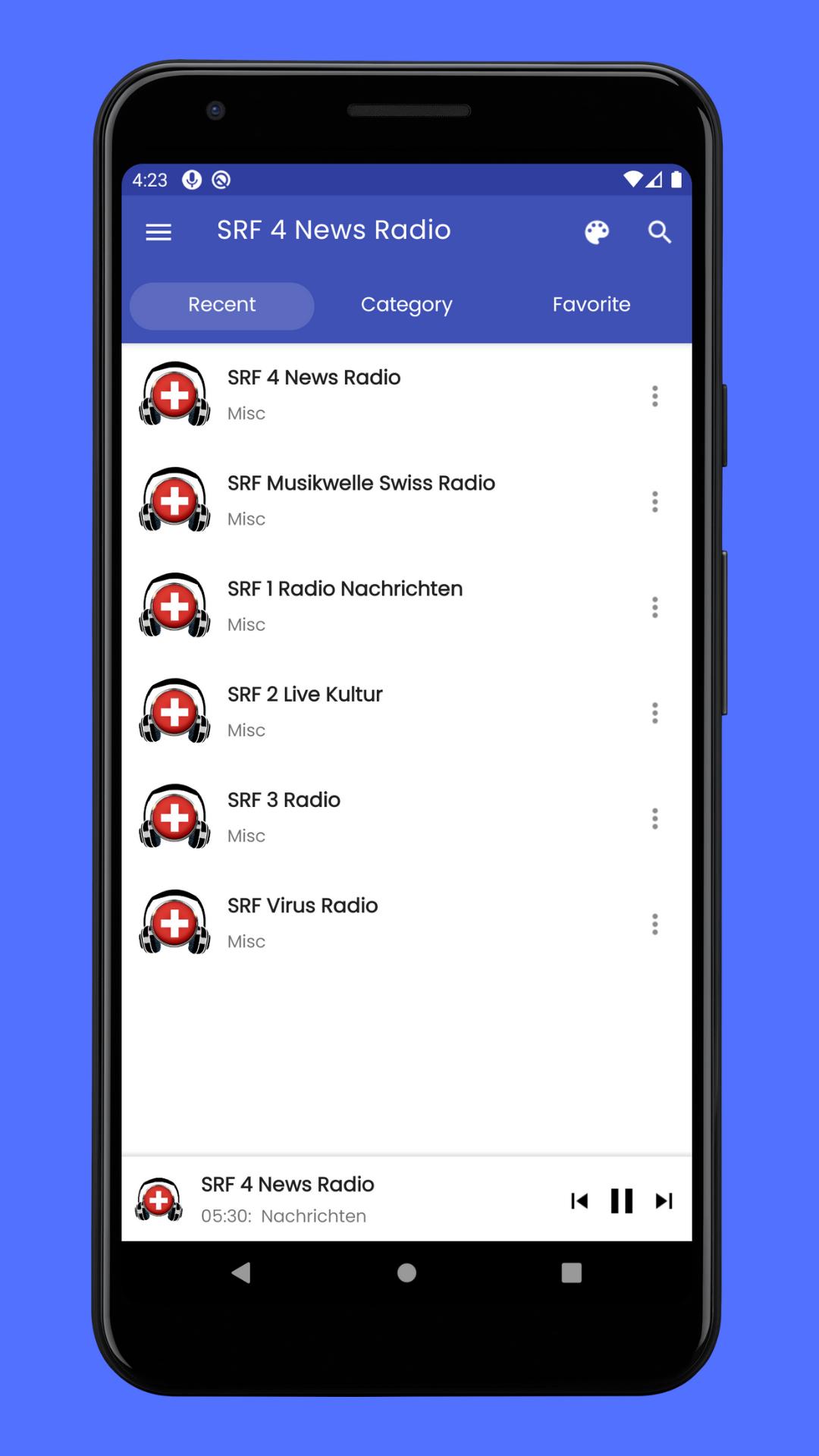 Radio SRF 4 News App APK for Android Download