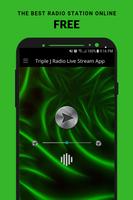 Triple J Radio Live Stream App FM AU Free Online Affiche