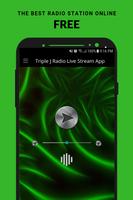 Triple J Radio Live Stream App FM AU Free Online Cartaz