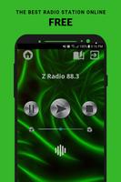 پوستر Z Radio 88.3 App FM USA Free Online