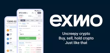 EXMO: buy, sell crypto and BTC