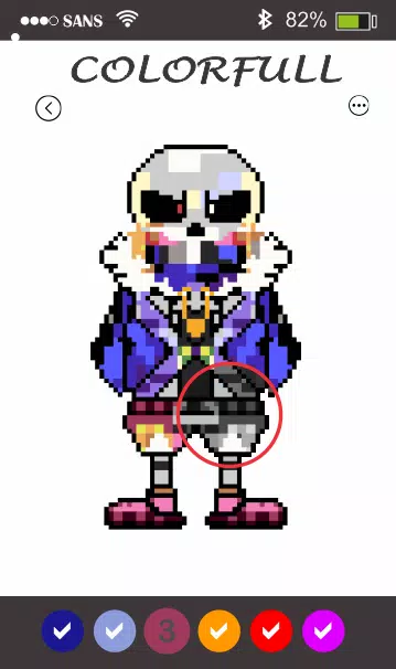 Sans sprite v4 fixed pixel art