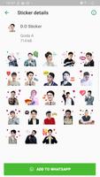 EXO WAStickerApps KPOP Idol for Whatsapp скриншот 3