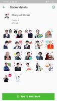 EXO WAStickerApps KPOP Idol for Whatsapp capture d'écran 1