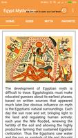 Egypt Mythology Affiche