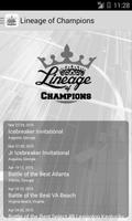 Lineage of Champions Plakat