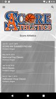 Score Athletics الملصق