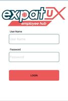 ExpatUX - Employee Hub Affiche