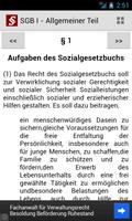 Sozialgesetzbuch screenshot 1