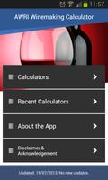 AWRI Winemaking Calculator Affiche