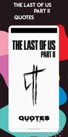 The last of part II Quote poster