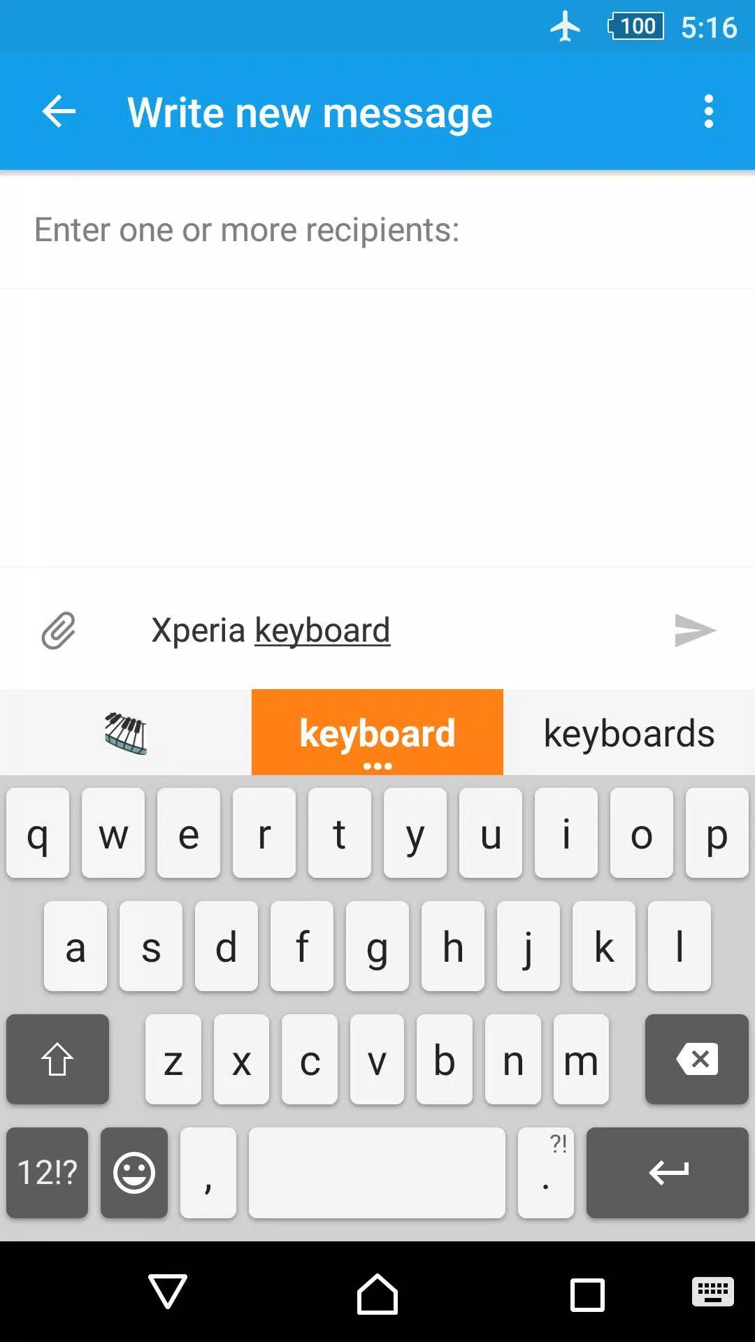 Xperia Keyboard APK for Android Download
