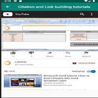 Citation and Link Building Tutorial تصوير الشاشة 1