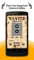 Wanted Poster Maker تصوير الشاشة 1