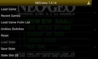 NEO.emu (Arcade Emulator) پوسٹر