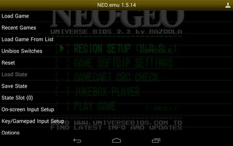 NEO.emu (Arcade Emulator) screenshot 2