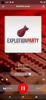 Explotion party plakat