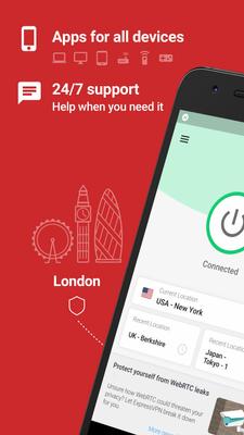ExpressVPN Screenshots