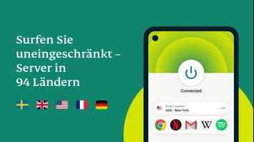 VPN: ExpressVPN Sicheres WLAN Plakat