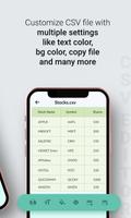 Csv To Pdf Viewer & Converter تصوير الشاشة 3