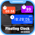 Floating Clock On Screen-icoon