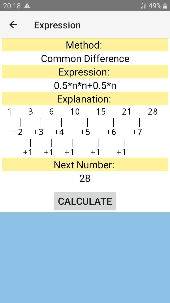 Calculadora de series numérica for Android - APK Download