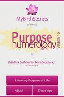 Purpose Numerology Affiche