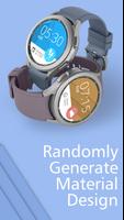 Material Watch Face for WearOS Poster