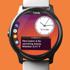 Ubuntu Theme WearOS Watch Face أيقونة