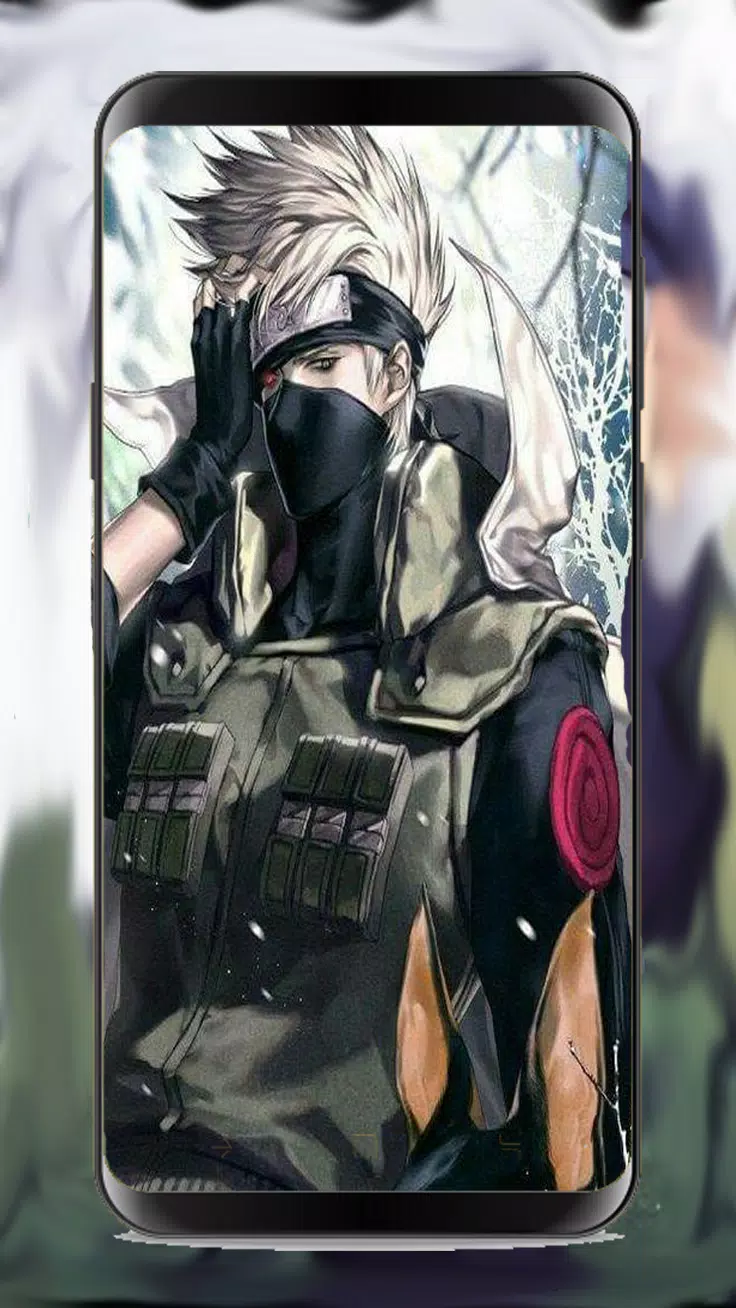 Kakashi, naruto, icon, art, dp, HD phone wallpaper