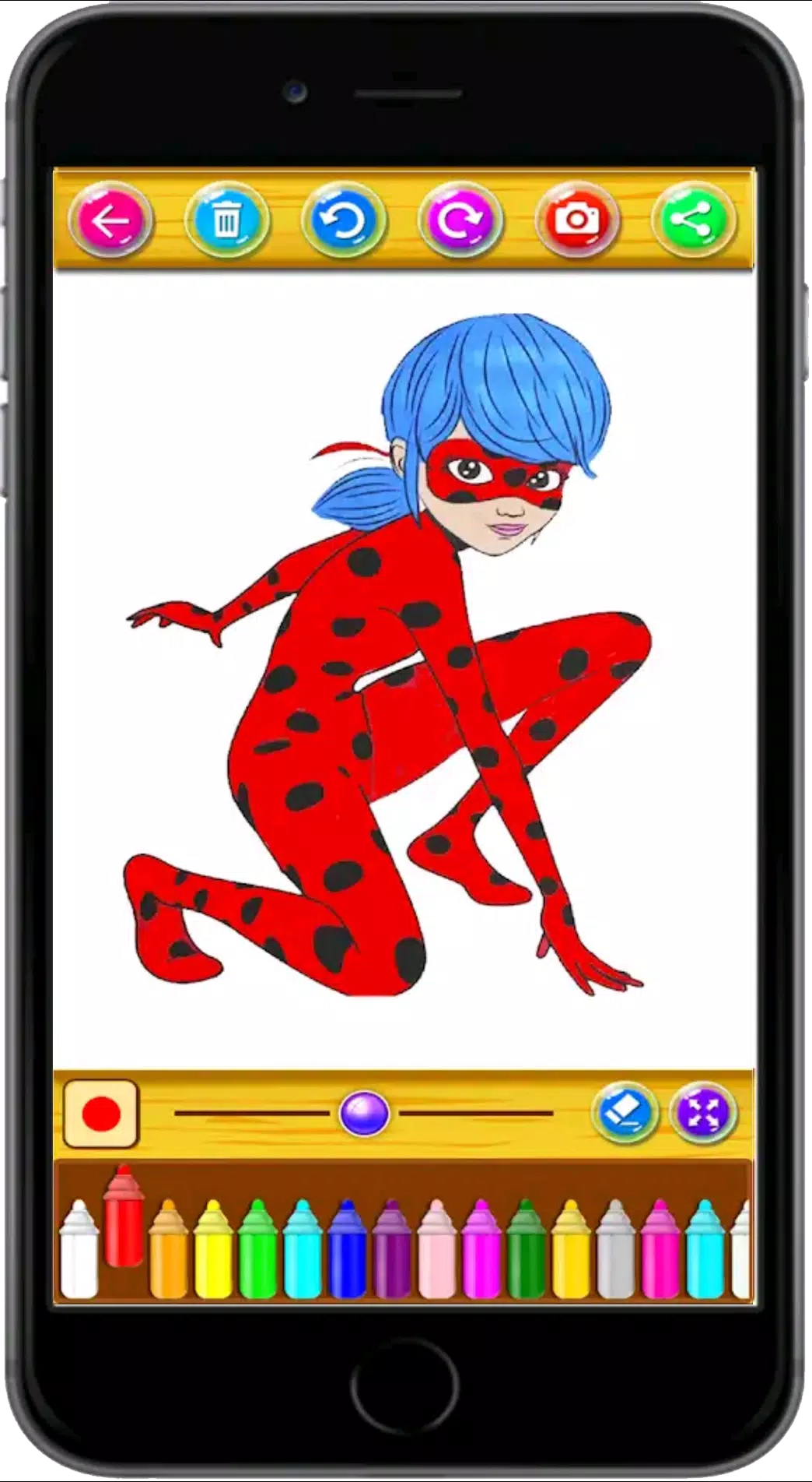 Jogo de livro para colorir LadyBug versão móvel andróide iOS apk baixar  gratuitamente-TapTap