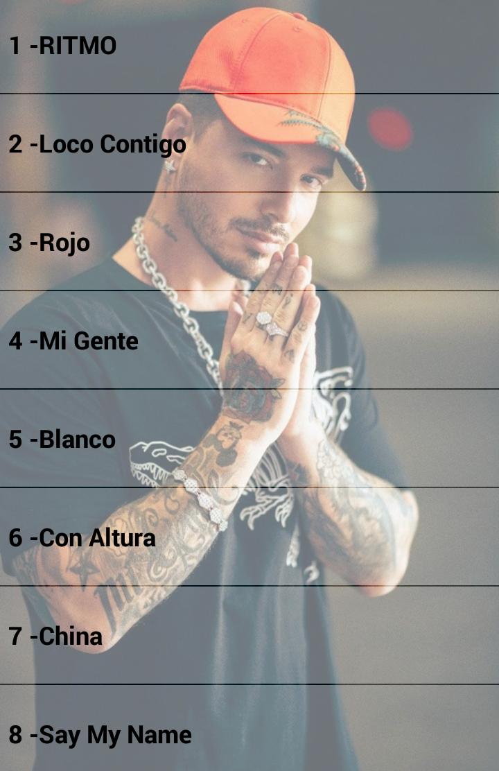 J Balvin Songs Offline Hq 50 Songs For Android Apk Download