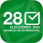 28M Elecciones Extremadura simgesi