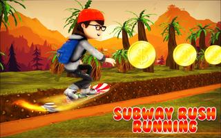 Subway Rush Running ポスター