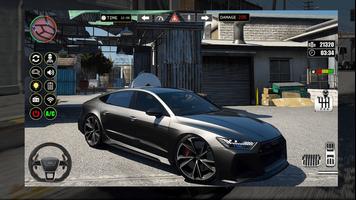 Audi rs7 Sport Drive Simulator الملصق