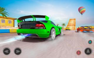 Crazy Car Stunts Car Game 3D capture d'écran 2