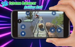 3D Extreme Balancer Rolling Ball capture d'écran 2