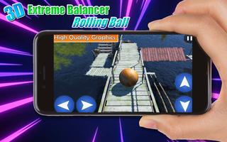 3D Extreme Balancer Rolling Ball capture d'écran 3