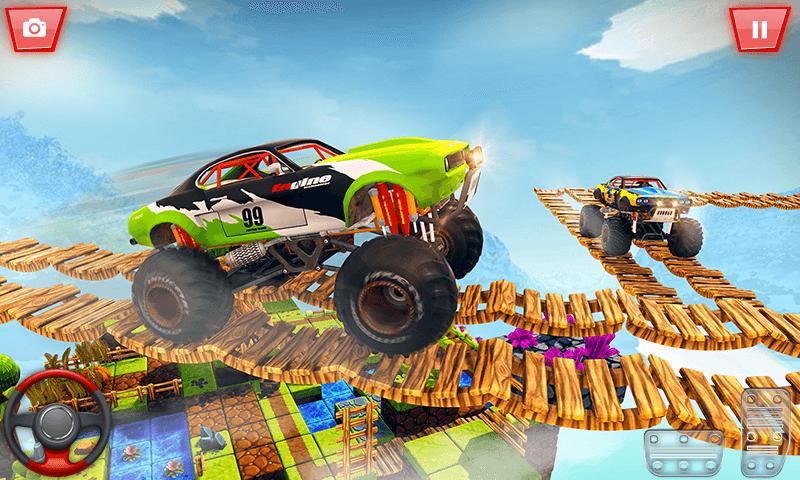 Monster Truck Stunt 2020 Mountain Climb Master For Android Apk Download - monster jam roblox youtube series world finals 2 freestyle part 1